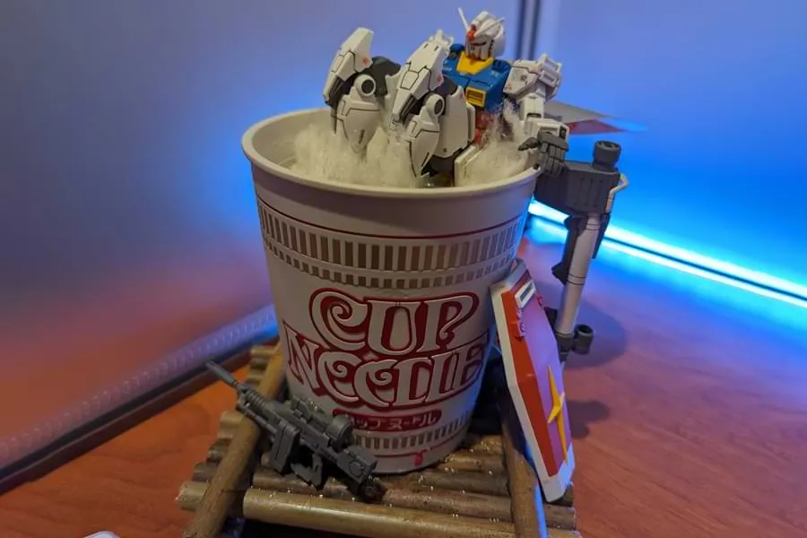 Gunpla Showcase at Otafest