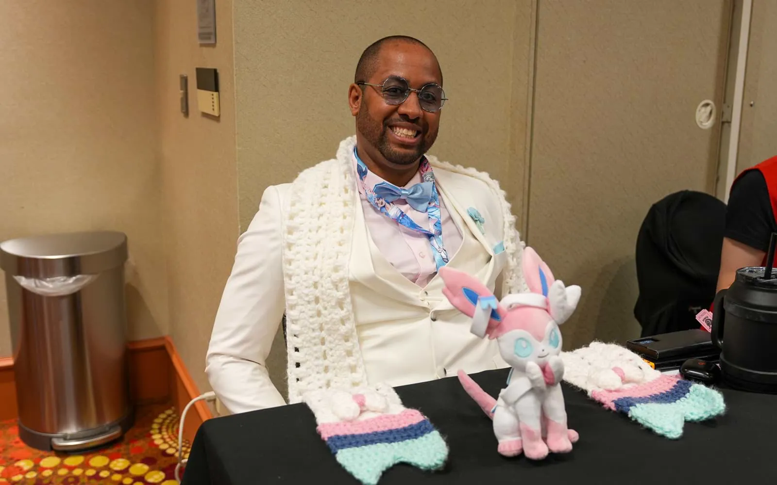 The Fairy-type Gym Leader waiting for challengers
